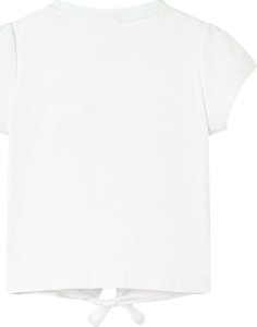 vidaXL Koszulka dziecięca z krótkimi rękawami, ecru, 116 2