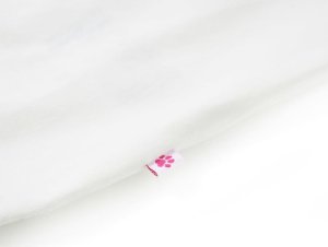 vidaXL Koszulka dziecięca z krótkimi rękawami, ecru, 128 5