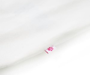 vidaXL Koszulka dziecięca z krótkimi rękawami, ecru, 140 5