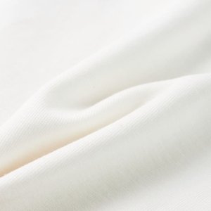 vidaXL Koszulka dziecięca z krótkimi rękawami, ecru, 140 7