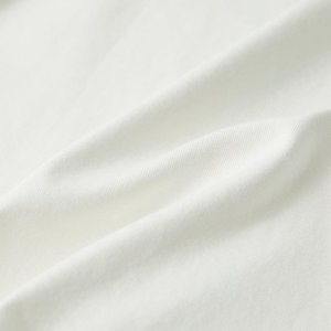 vidaXL Koszulka dziecięca z krótkimi rękawami, ecru, 128 7