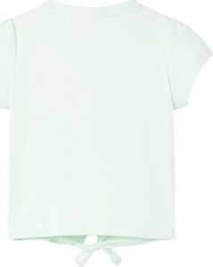 vidaXL Koszulka dziecięca z krótkimi rękawami, jasnomiętowa, 116 2