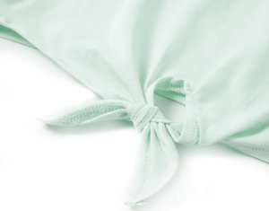 vidaXL Koszulka dziecięca z krótkimi rękawami, jasnomiętowa, 116 6