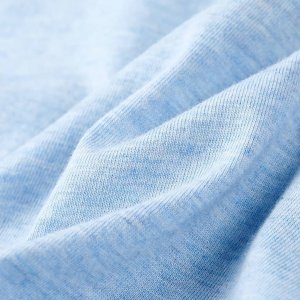 vidaXL Koszulka dziecięca z krótkimi rękawami, jasnoniebieski melanż, 140 7