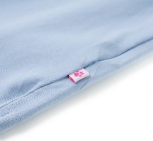 vidaXL Koszulka dziecięca, niebieska, 104 5