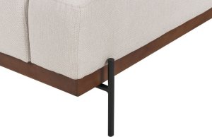 Beliani Narożnik lewostronny beżowy MARIFERD 8