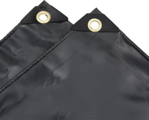 vidaXL Plandeka, antracytowa, 2,5x3,5 m, 600 g/m² 5