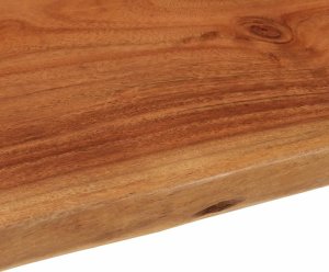 vidaXL Stolik kawowy, 110x55x40 cm, lite drewno akacjowe 6