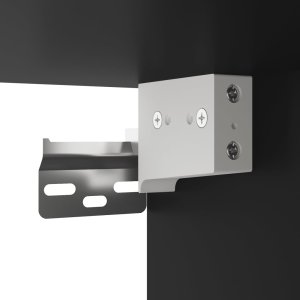 vidaXL Szafka łazienkowa z lustrem, czarna, 42x12x60 cm 9