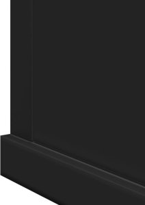 vidaXL Szafka łazienkowa z lustrem, czarna, 42x12x60 cm 10