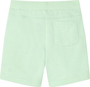 vidaXL Szorty dziecięce ze sznurkiem ściągającym, jasnozielone, 128 2