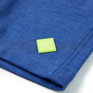 vidaXL Szorty dziecięce ze sznurkiem, niebieski melanż, 140 5