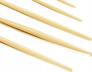 Beliani Zestaw sztućców 30 elementów złoty RIGATONI 4