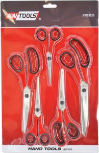 AWTools AWTOOLS NOŻYCZKI 5szt. 2