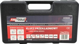 Klucz udarowy AWTools AWTOOLS KLUCZ PRZEKŁADNIOWY 7500Nm 1