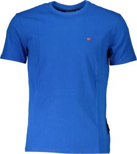 Napapijri NIEBIESKI T-SHIRT MĘSKI NAPAPIJRI Z KRÓTKIM RĘKAWEM S 1