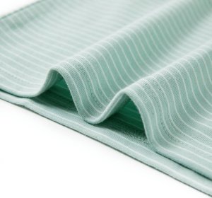 vidaXL Koszulka dziecięca w paski, jasna mięta, 140 6