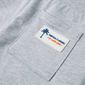 vidaXL Szorty dziecięce ze sznurkiem ściągającym, szare, 104 7