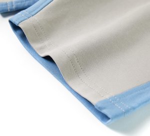 vidaXL Szorty dziecięce ze sznurkiem, niebieskie, 140 6