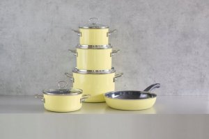 Riess - Zestaw garnków 5cz. Lemon 2