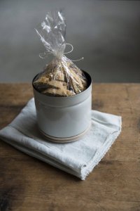 Riess RIESS - Pojemnik kuchenny z drewnianą pokrywą 2,2l Light Grey 3