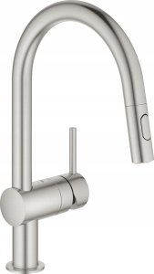 Bateria kuchenna Grohe Kitchen faucet with pull-out hose Grohe MINTA 32321DC2, stainless steel 1