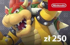 Nintendo eShop kod doładowujący 250 zł 2