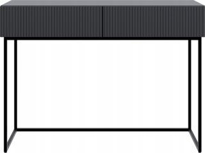 Selsey Toaletka Veldio 110 cm czarna z czarnymi nogami 4