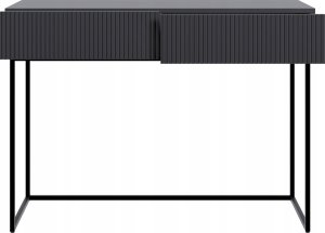 Selsey Toaletka Veldio 110 cm czarna z czarnymi nogami 5