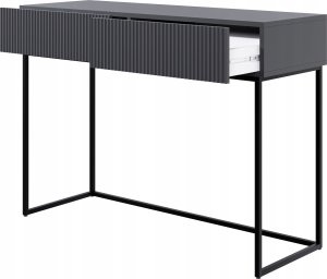 Selsey Toaletka Veldio 110 cm czarna z czarnymi nogami 6