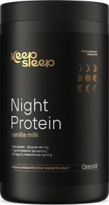 OstroVit OstroVit Keep Sleep Night Protein Białko mleczno-waniliowe - 400 g 1