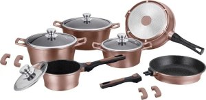 Royalty Line Garnki Royalty Line ES2014M Miedź Stal 14 Części 5