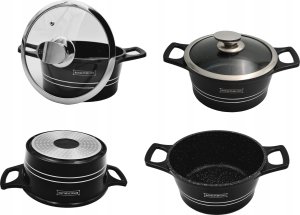 Royalty Line Garnki Royalty Line ES2014M Czarny 14 Części 4