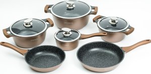 Royalty Line Garnki Royalty Line BS1010M Miedź Stal 10 Części 2