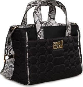 Cavalli Class Torebka marki Cavalli Class model LXB657-AB835 kolor Czarny. Torebki damski. Sezon: Cały rok NoSize 2