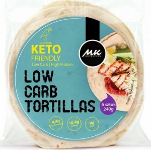 MK Nutrition Tortilla KETO wrap Low Carb 6 sztuk 240g 1