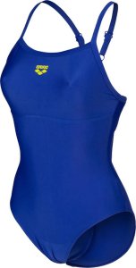 Arena Damski strój kąpielowy Arena Women's Arena Solid Swimsuit Lightdrop Back B neon blue rozmiar 40 1