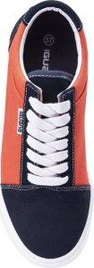 Iguana Dziecięce buty trampki Iguana Osky tb czarno-pomarańczowe rozmiar 36 2