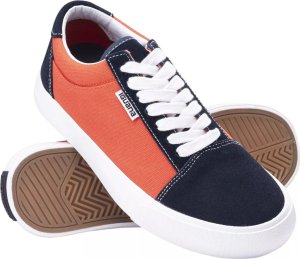 Iguana Dziecięce buty trampki Iguana Osky tb czarno-pomarańczowe rozmiar 38 5