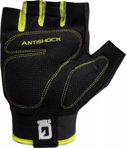 IQ Rękawiczki kulturystyczne IQ Demon lime na siłownię treningowe rozmiar L 2