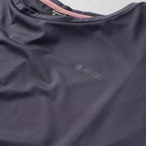 Hi-Tec Damska koszulka zkrótkim rękawem Hi-tec Lady Hine szara rozmiar L 4