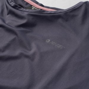 Hi-Tec Damska koszulka zkrótkim rękawem Hi-tec Lady Hine szara rozmiar XL 4