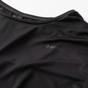 Hi-Tec Damska koszulka zkrótkim rękawem Hi-tec Lady Hine czarna rozmiar M 4