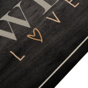 vidaXL vidaXL Dywanik kuchenny z napisem Coffee, 45x150 cm, aksamitny 3