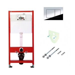 Stelaż Sourcing FRAME IN WALL DELTA TANK CHROME BUTTON 1