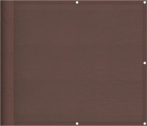 vidaXL Parawan balkonowy, brązowy, 90x800 cm, 100% poliester Oxford 2