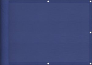 vidaXL Parawan balkonowy, niebieski, 75x700 cm, 100% poliester Oxford 2