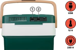 Lodówka turystyczna Berdsen Lodówka turystyczna Berdsen Icemax 29 litry tryb ECO - zielona 8