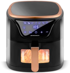 Frytkownica beztłuszczowa Berdsen Air fryer BD-652 czarno-złota 2