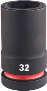 Milwaukee MILWAUKEE IMPACT SOCKET. 1" 32mm LONG 1